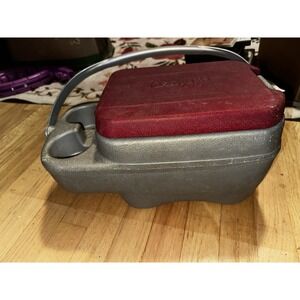 Vintage 1970s/80s CAR-SERV by Bee Car/Truck Armrest Cooler W Cup Holders Console
